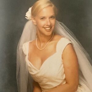 Vintage Bridal Veil with Roses